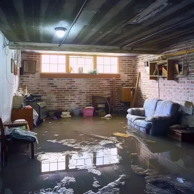 Flooded Basement Cleanup in Tellico Village, TN